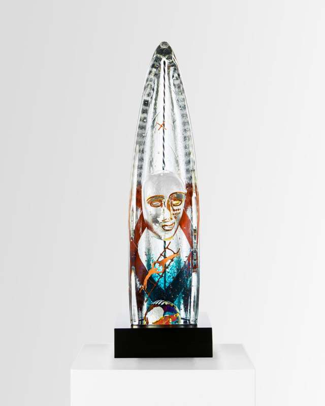 Bertil Vallien "Vertical Journey" Boat Sculpture